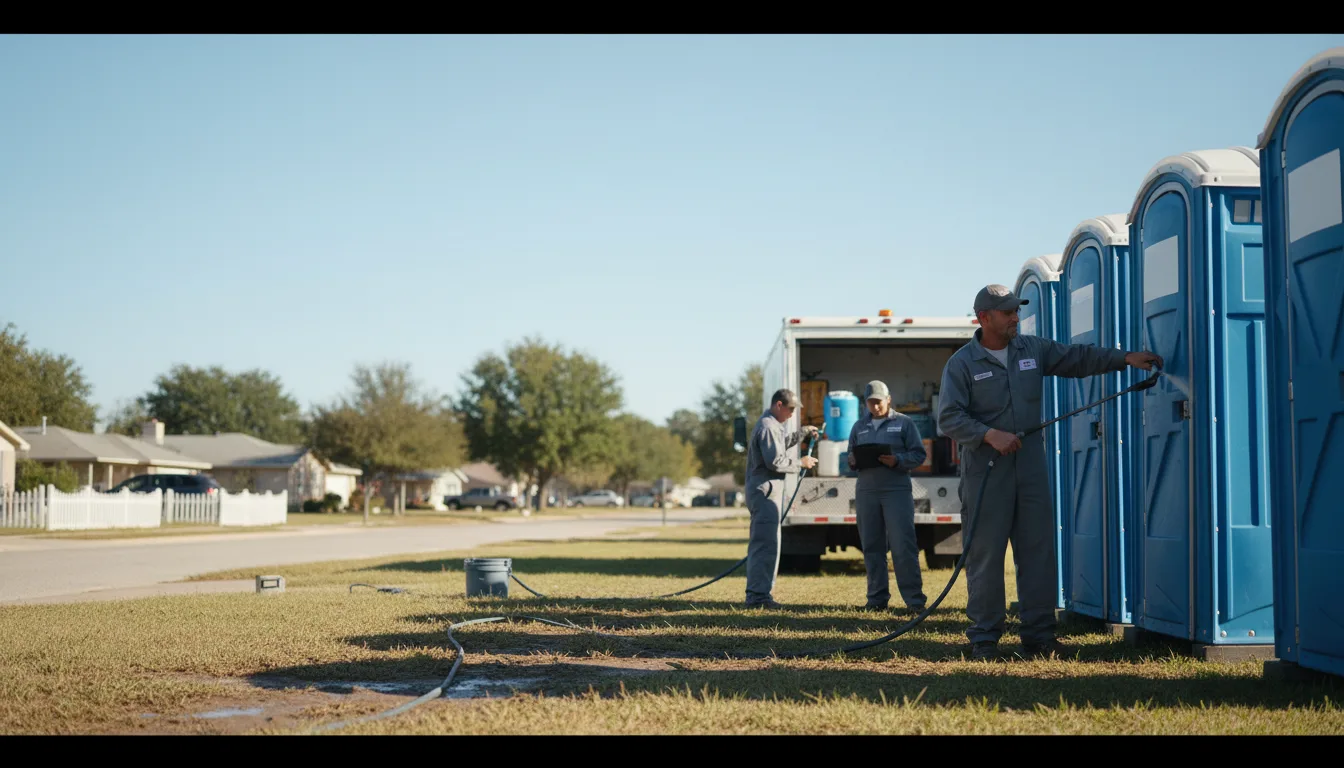Long-Term Portable Toilet Rental in Letts, IA near me